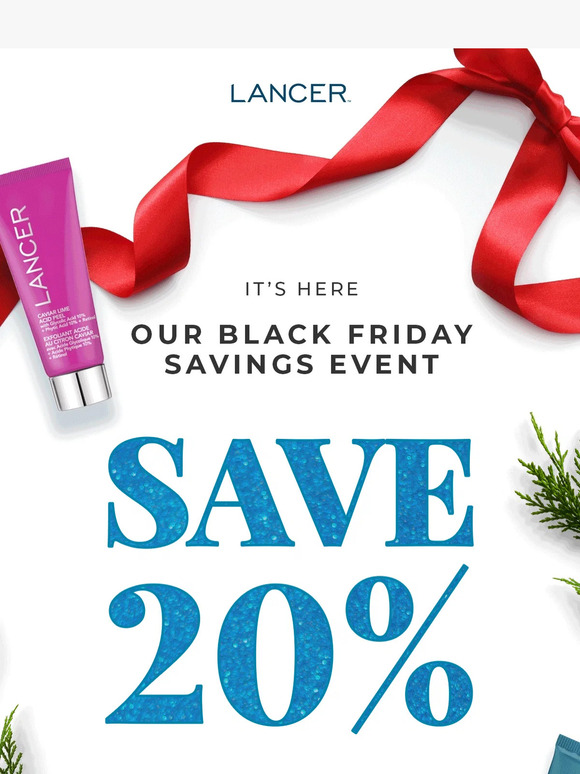 Don't Miss 20% Savings Sitewide!