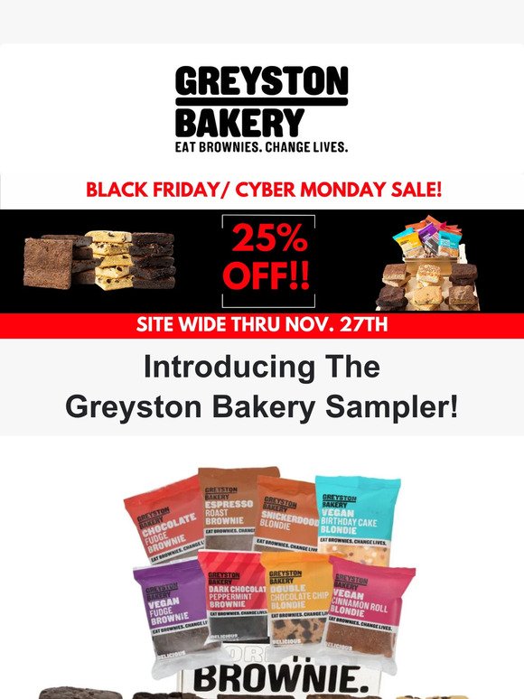 New Black Friday Bundle - The Greyston Bakery Sampler
