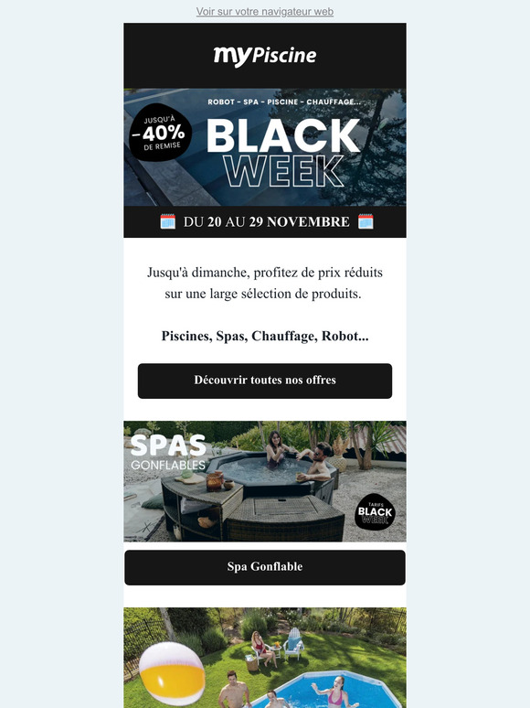 BLACK WEEK jusqu'à -40% ! 🤿