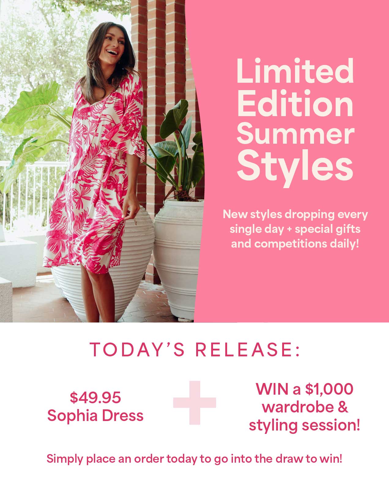 shop now to win