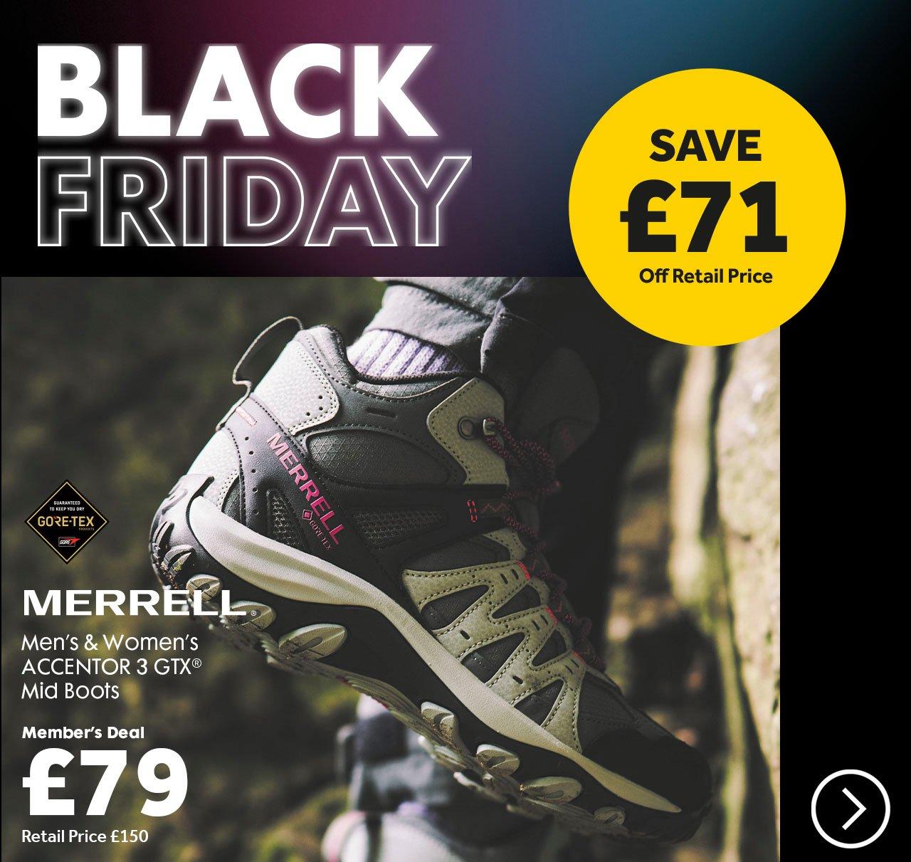 Merrell Shoes Are Up To 60% Off For Black Friday