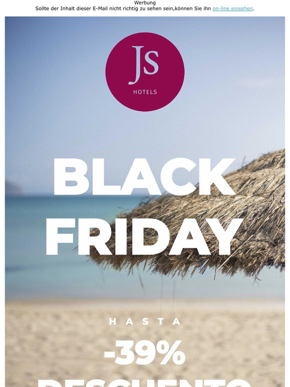 Kommen Sie zu JS Hotels mit bis zu 39 % Rabatt
