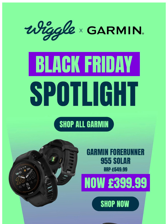 Black Friday Spotlight on Garmin