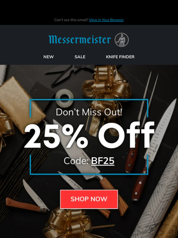 Didn’t You Hear? 25% Off Sitewide!
