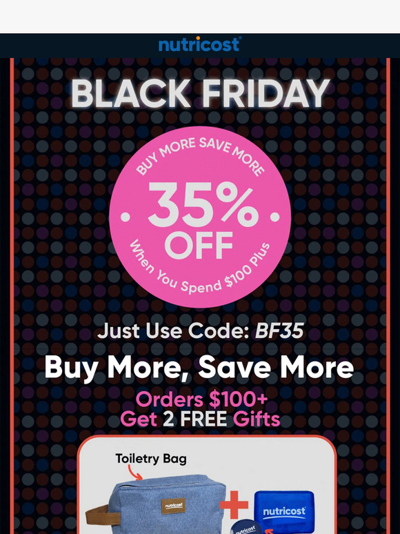 🚨Black Friday Is LIVE 🚨 Up to 45% OFF + GIFTS