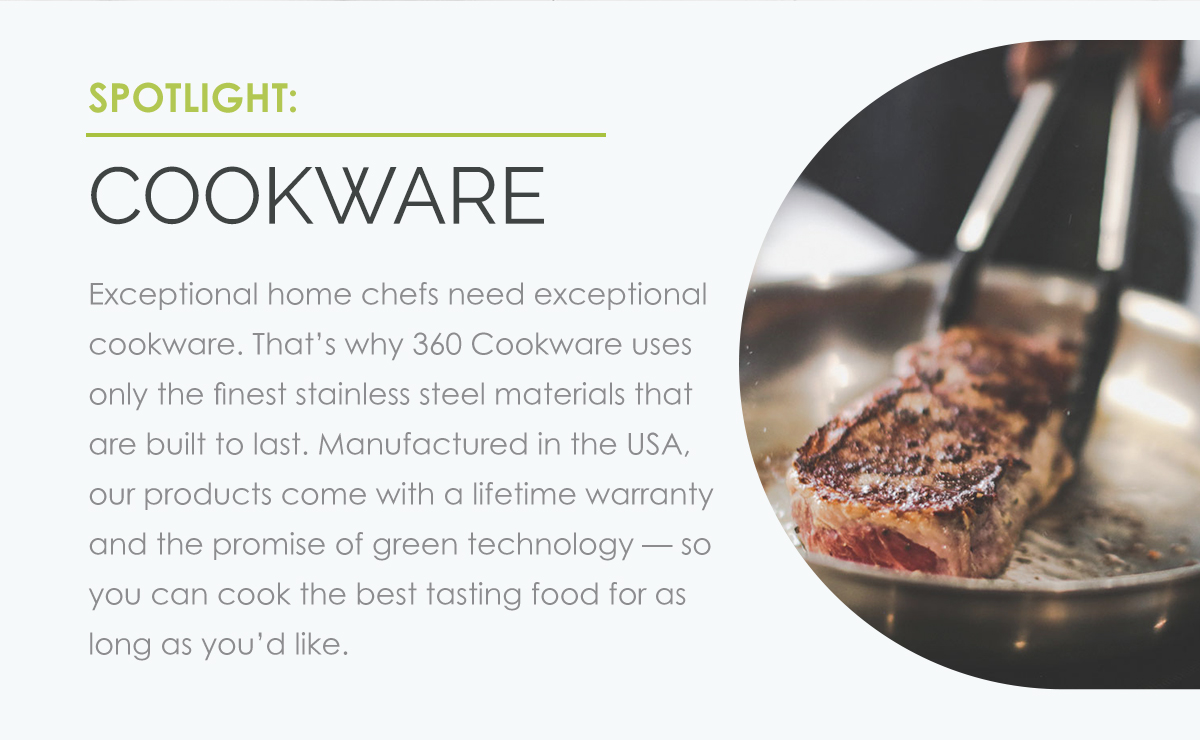 360 Cookware Our HUGE Black Friday Sale Is Here! Milled