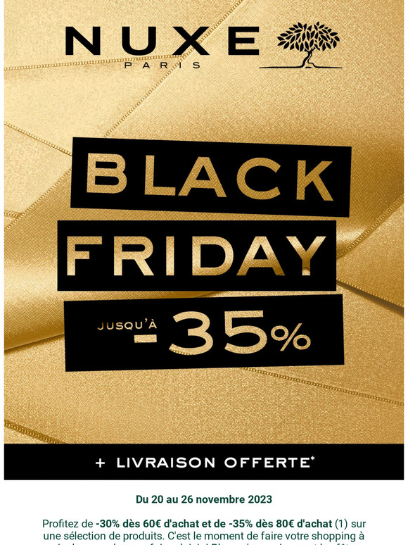 Black Friday : Top départ 📣