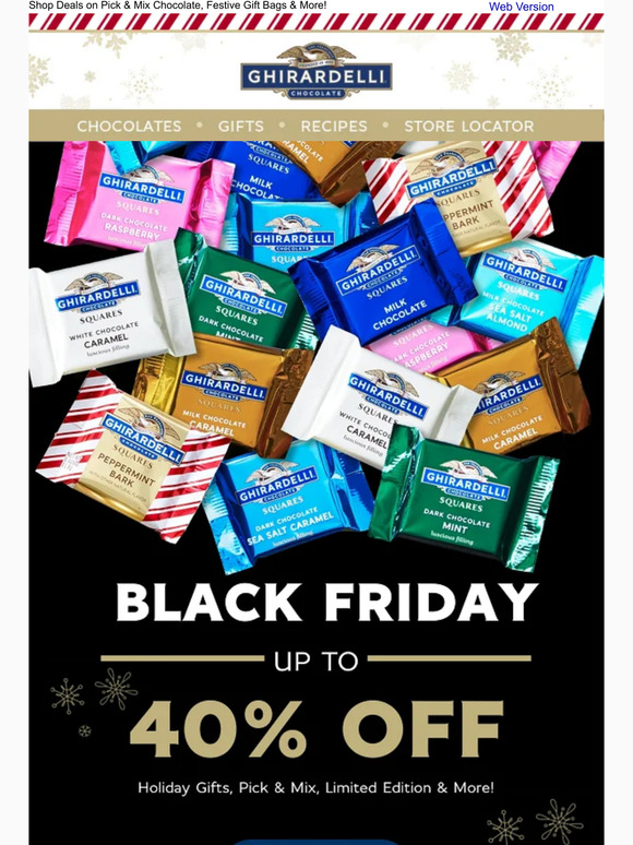 🖤🍫 Black Friday Sale Starts NOW!