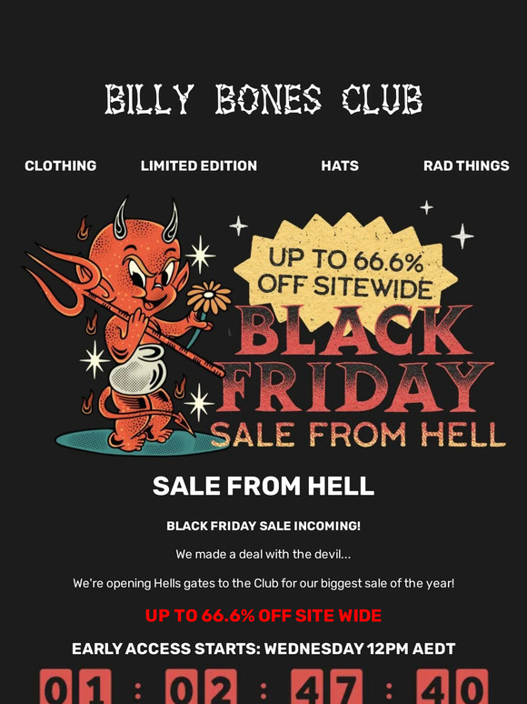 Black Friday Sale Incoming...