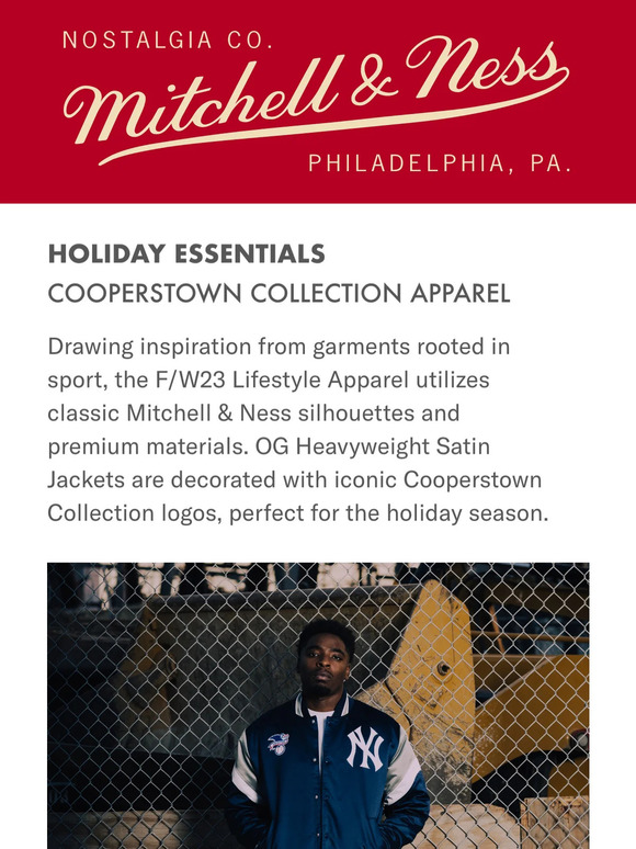 HOLIDAY GEAR | MLB Cooperstown Collection Lifestyle Jackets ⚾