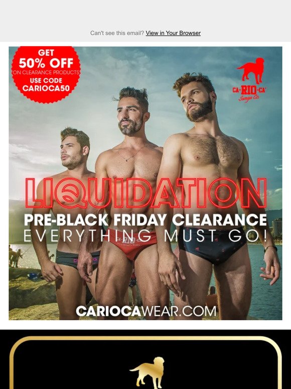 50% Off Storewide: Shop CA-RIO-CA's Black Friday Deals Now!
