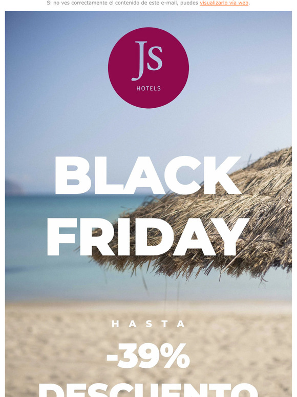 Ya está aquí el Black Friday en JS Hotels