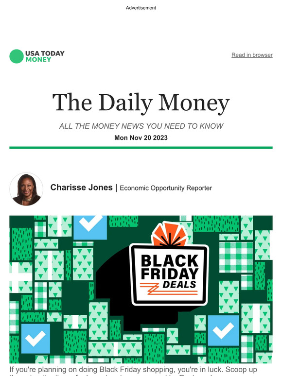USA TODAY The Daily Money Black Friday sales have begun Milled