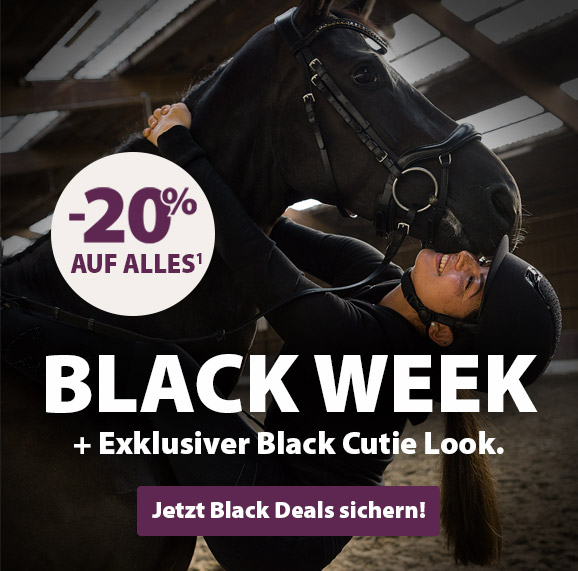 Black Week bei EQUIVA: 20% auf alles + Exklusiver Black Cuties Look
