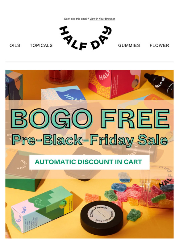 Beat the Black Friday Rush 🖤
