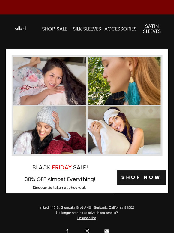 Black Friday Starts NOW!