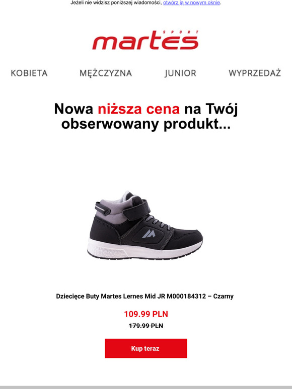 Teraz jeszcze taniej! Niższa cena produktu, który ostatnio przeglądałeś!