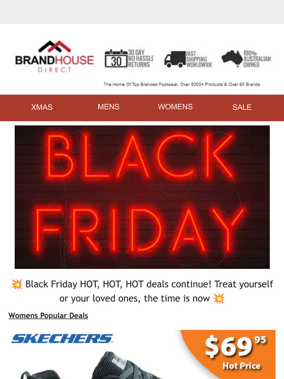 💥 Black Friday HOT, HOT, HOT deals continue! Treat yourself, the time is now 💥