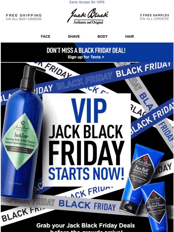 ⏰Time is Running Out: Black Friday Vip Access ⏰
