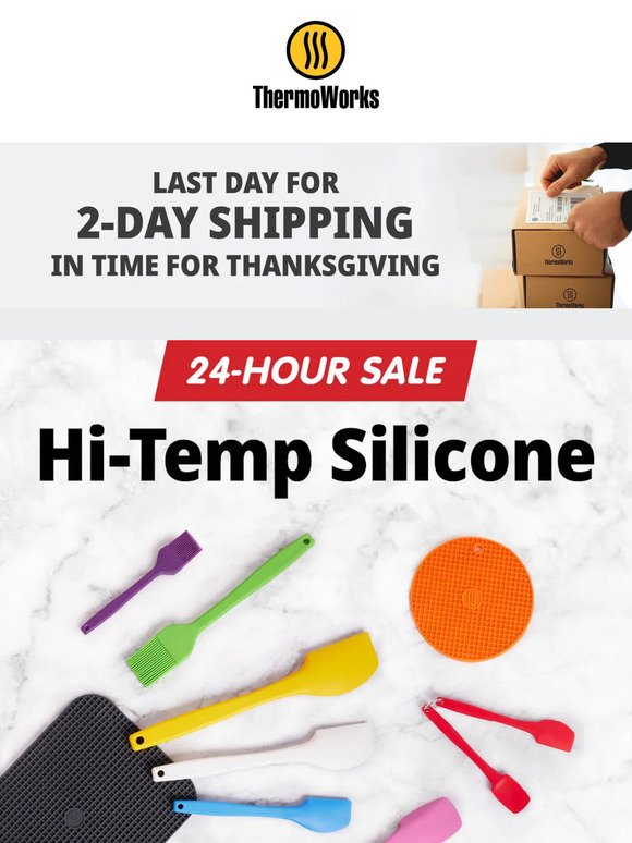 Last Chance: 50% Off Hi-Temp Hotpads/Trivets Ends Today! - ThermoWorks