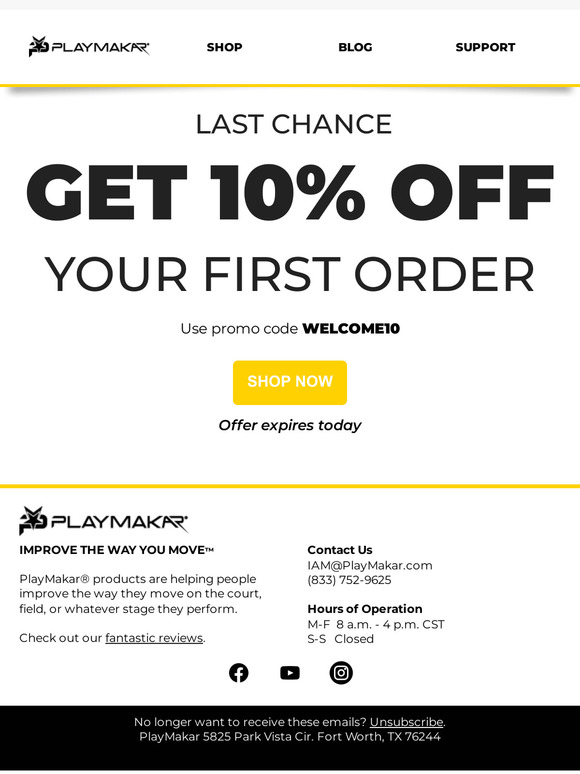 ⏰ Last Chance to Save 10% ⏰