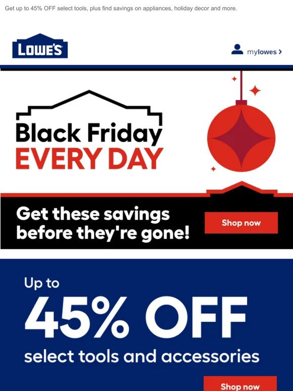 Hurry! Early Black Friday savings are going fast.