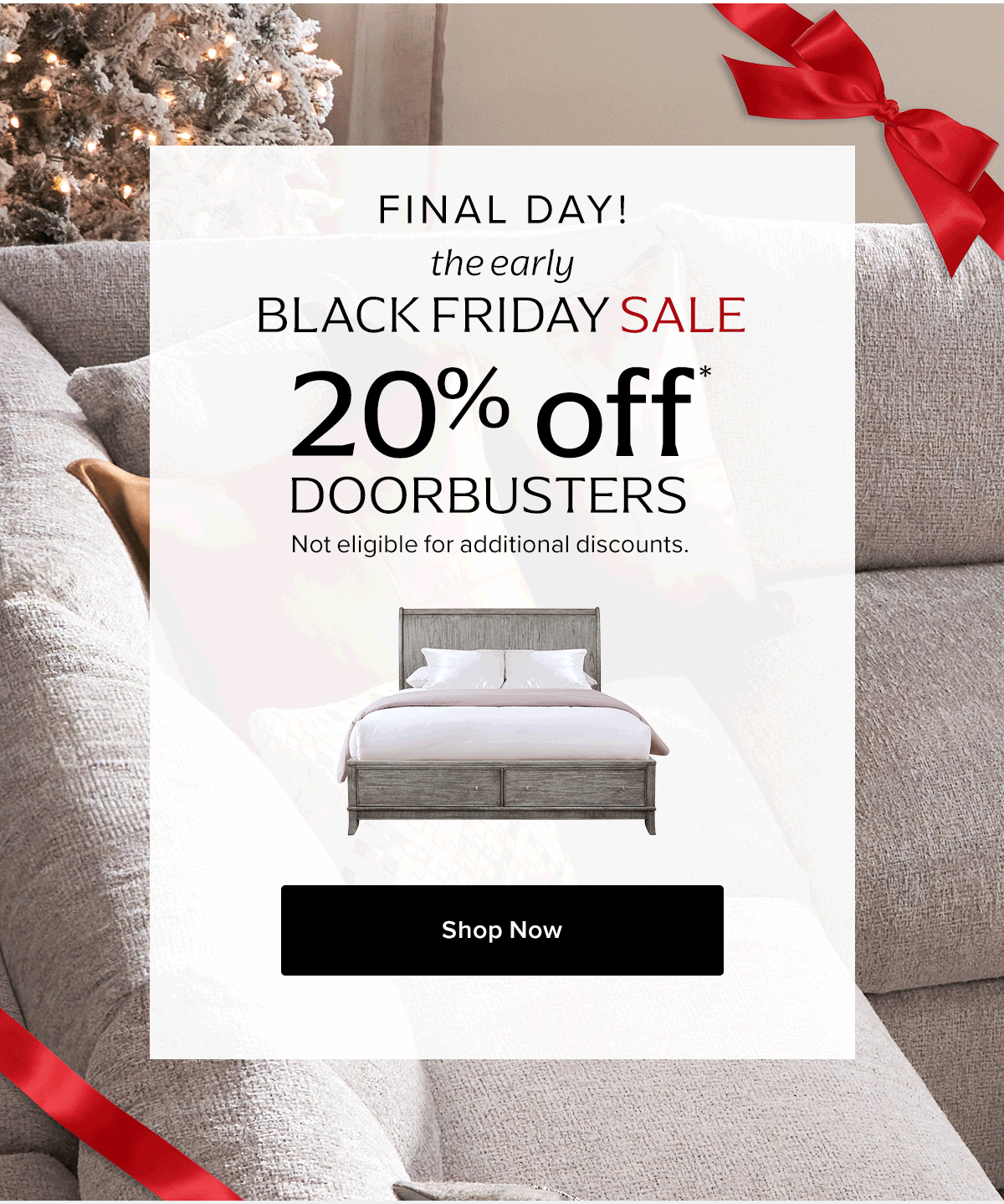 Value City Furniture Time’s (almost) up! 20 off Doorbusters. Milled