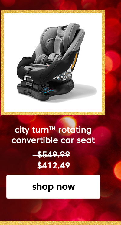 city turn™ rotating convertible car seat. shop now