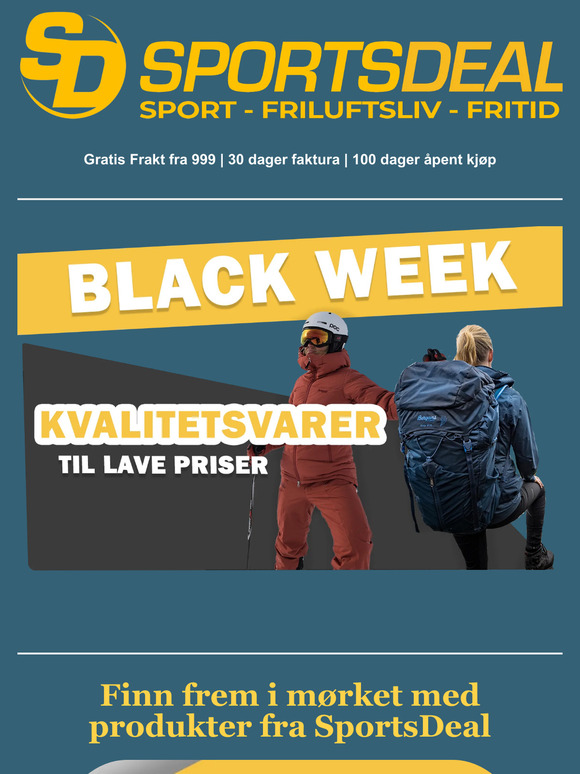 SportsDeal lyser opp hverdagen!⭐