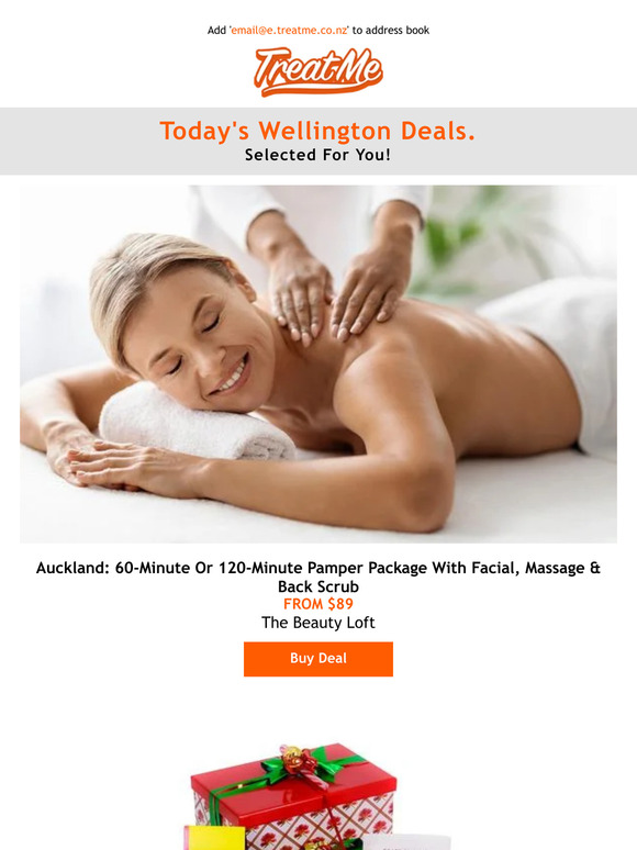 Auckland: 60-Minute or 120-Minute Pamper Packages