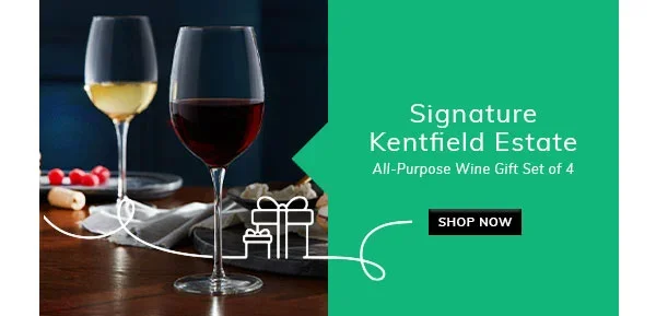 Save 20% on our Signature Kentfield Estate All Purpose Wine Glasses