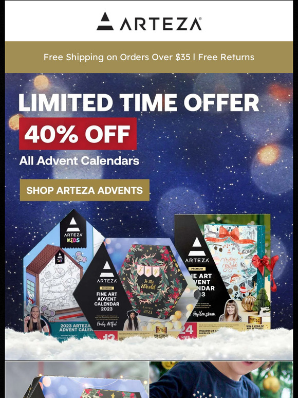 Arteza® Art Supplies Email Newsletters Shop Sales, Discounts, and Coupon Codes