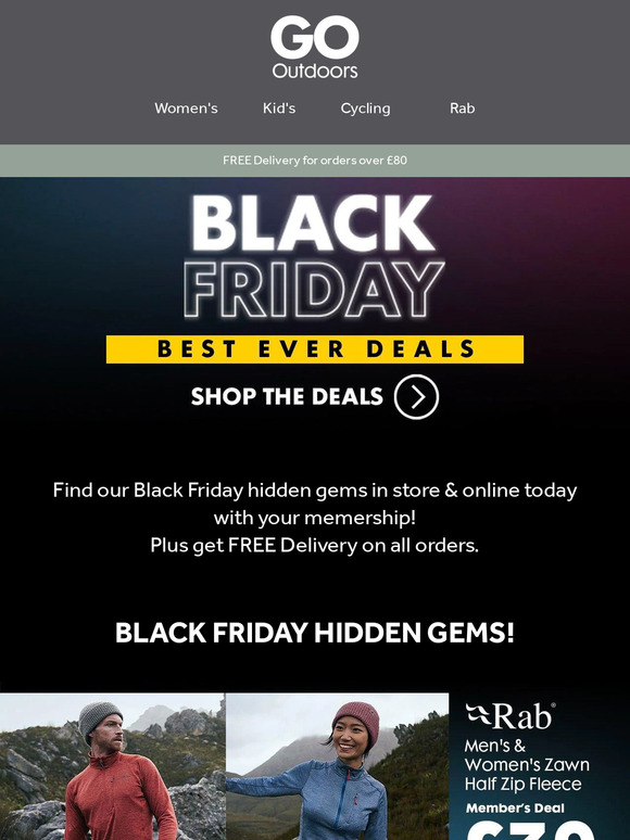 Go Outdoors: Black Friday 💎Hidden Gems 💎 | Milled