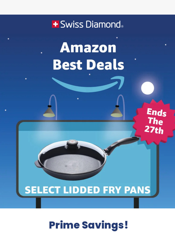 Amazon's Best Deals on Lidded Fry Pans on sale! ⏰