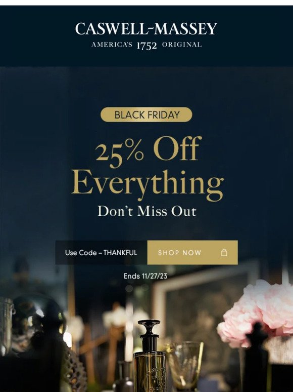 Get 25% Off Anything