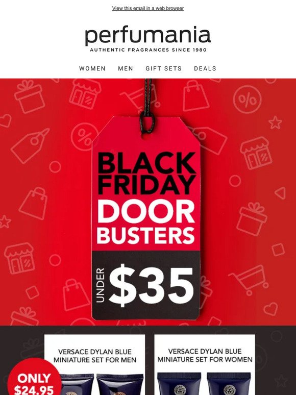 Black Friday Doorbusters Under $35!!!