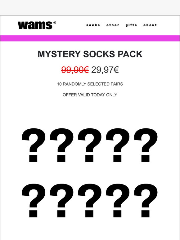 🤯 10 SOCKS FOR 30€