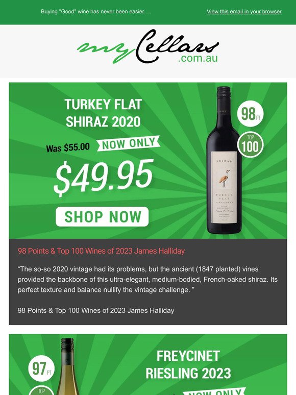 Why waste your money on sub-standard wine….
