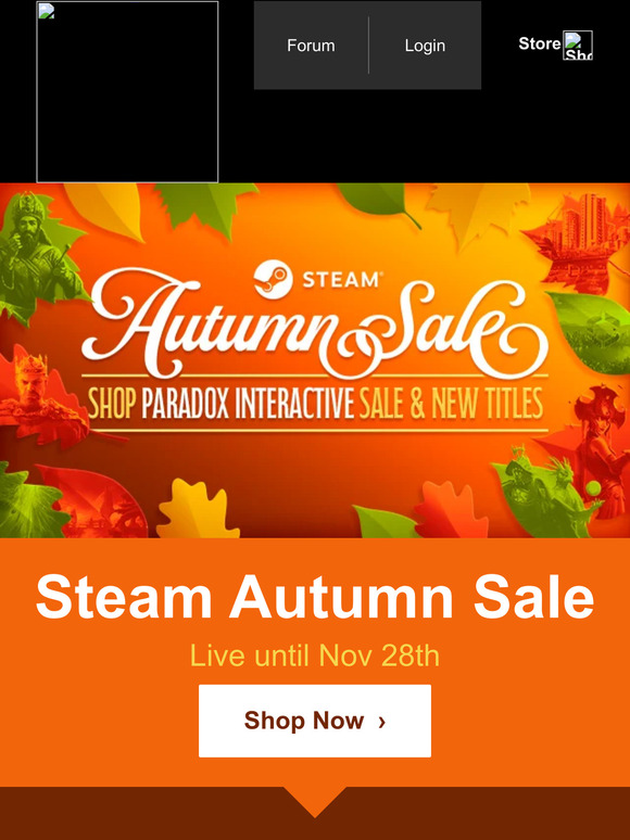 Find Your Next Paradox Title On The Steam Autumn Sale