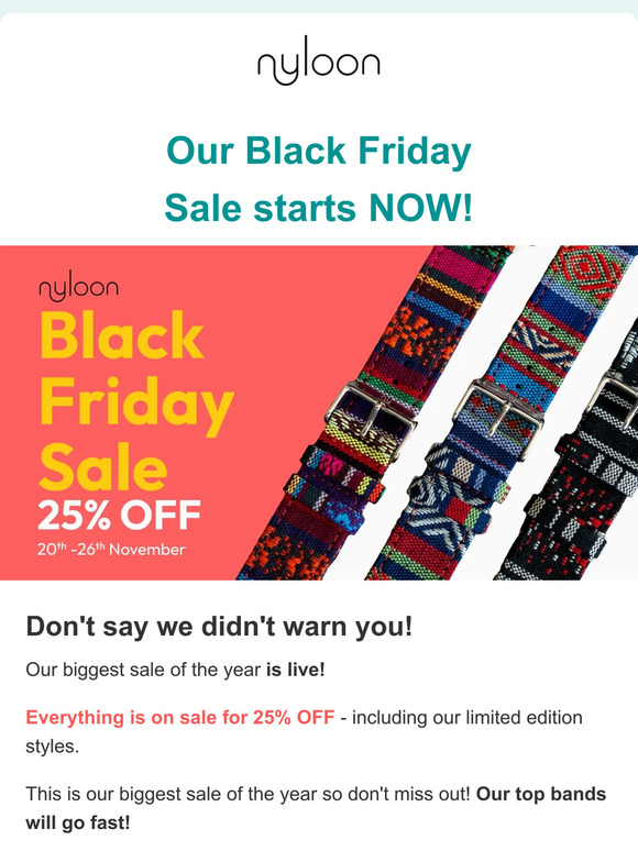 🔥 Our Black Friday Sale is LIVE!