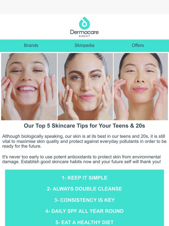 Must-Read Skincare Tips For Your Teens & 20s
