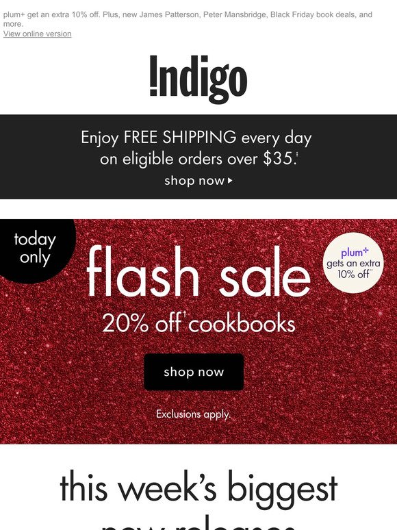Flash Sale ⚡ 20% Off Cookbooks