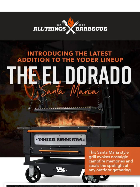 All Things Barbecue NEW El Dorado Grill 🔥 Milled