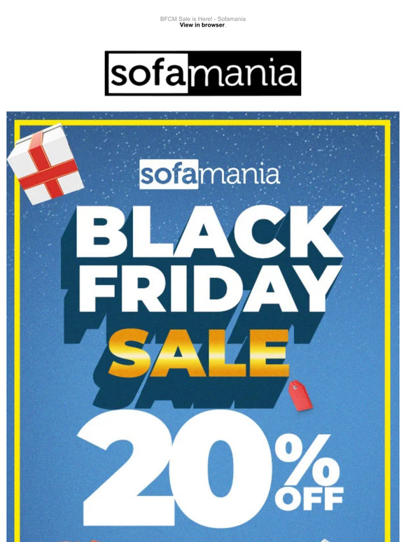 BFCM Sales Are In! 20% Off Sitewide