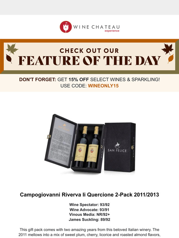 Limited stock! The perfect gift box for Italian wine lovers 🎁
