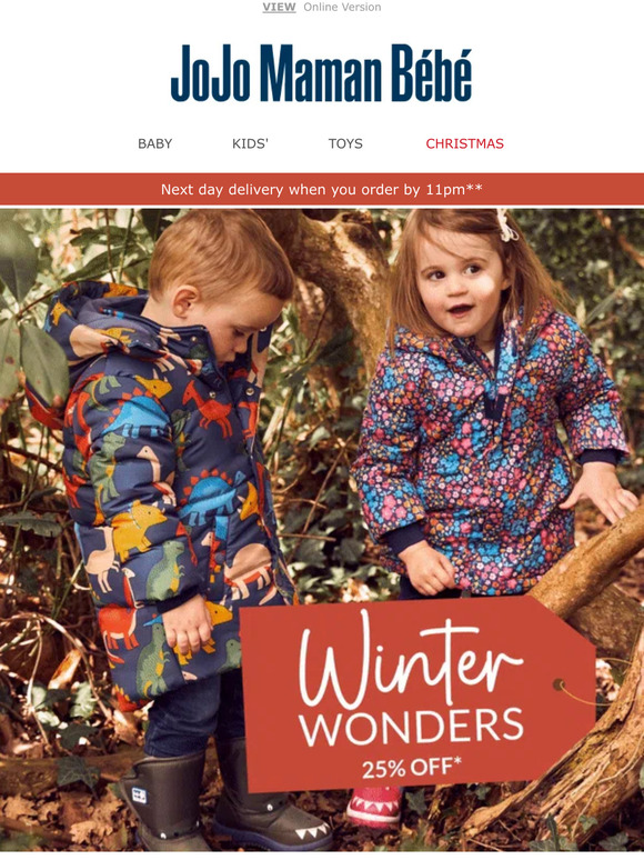 Jojo Maman Bebe Email Newsletters Shop Sales, Discounts, and Coupon Codes