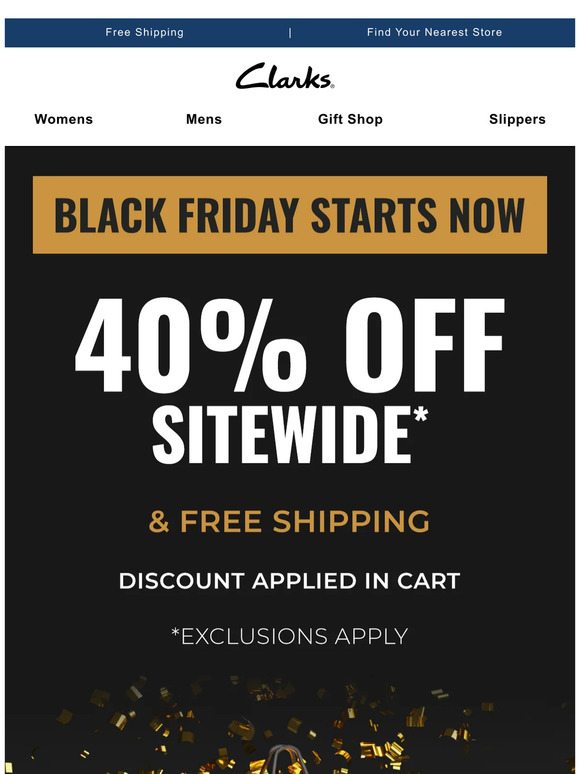 Clarks Our biggest event of the year is here Milled