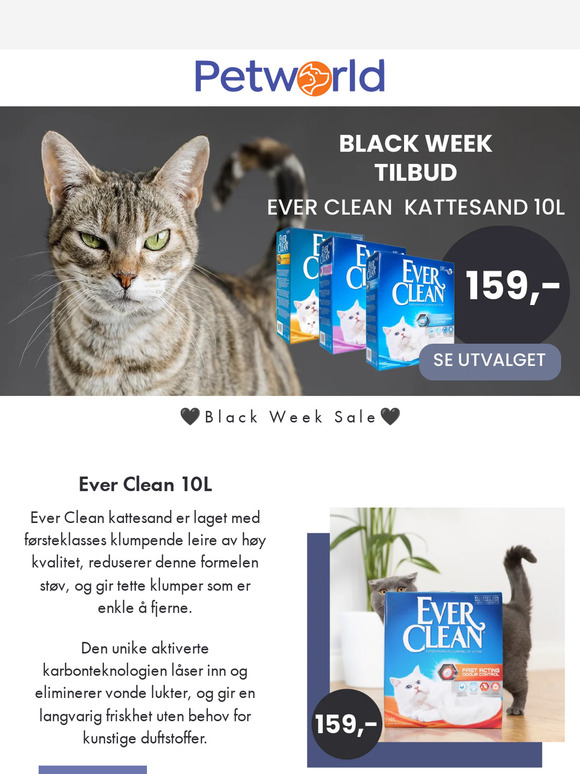 159,- for Ever Clean!🙀🖤
