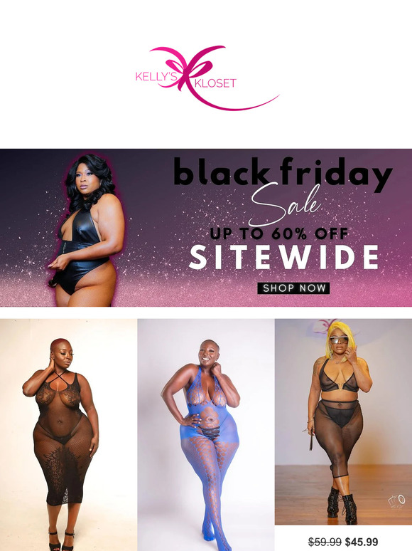 Unbeatable Black Friday sale on lingerie!