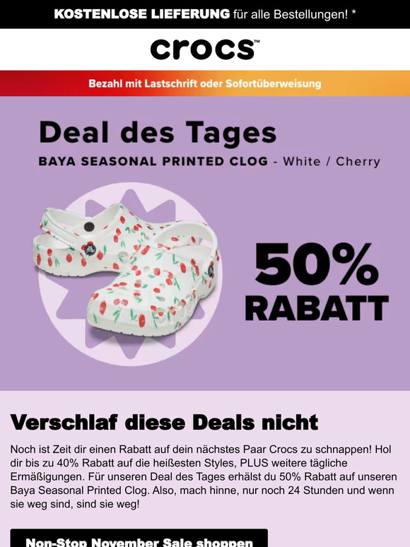 Non-Stop November Deals: Hol sie bevor sie weg sind!